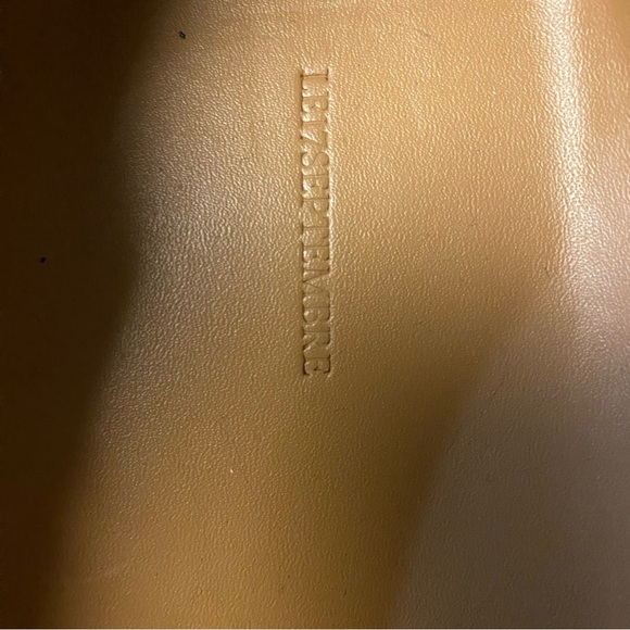 Le Septembre 17 white Leather v cut Slippers / size 11 men’s - Picture 6 of 16